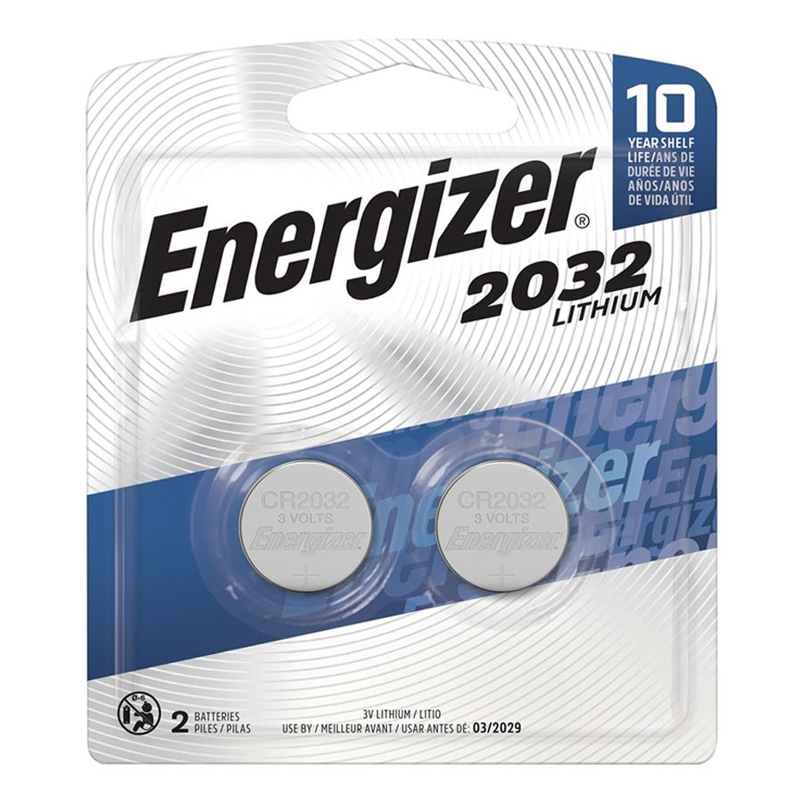 Energizer CR2032 Batteries 3V 2 Pack Lithium kite key Rutgers Tech Store